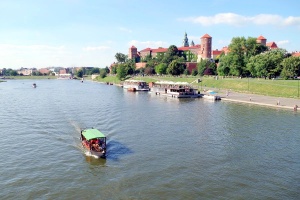 wisła i bulwary w krakowie